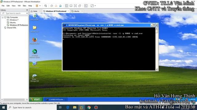 Bài 7: Sử dụng Netcat смотреть онлайн