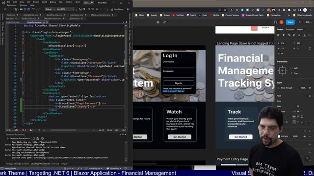 .NET Live Coding Session - Today: Day 21 of the Financial Management Tracker project смотреть онлайн
