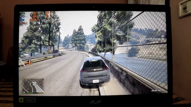 GTA 5 Gameplay, FPS & Heating Test on Acer Swift 3 (MX150) смотреть онлайн
