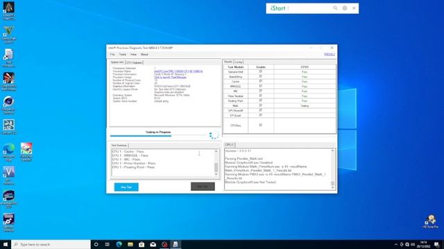 #test i7 6950x INTEL PROSESOR DIAGNOSTIC TOOL смотреть онлайн