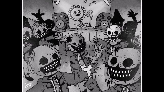 Plants vs Zombies - Zombies On Your Lawn (Horror Remix) смотреть онлайн