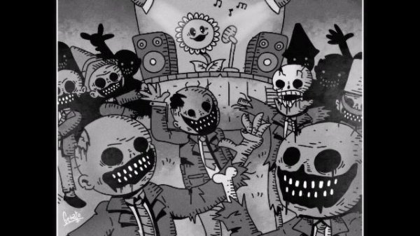 Plants vs Zombies - Zombies On Your Lawn (Horror Remix)