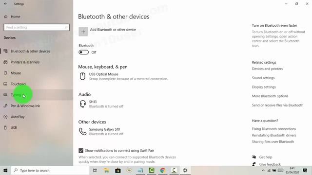 Windows 10 Home : How to enable or disable Autocorrect misspelled words Hardware keyboard смотреть онлайн