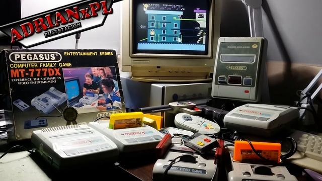PEGASUS MT-777DX // Gramy W Stare Gry #3 // Test Pegasusa MT-777DX / Popeye , Duck Hunt , Kung Fu ,