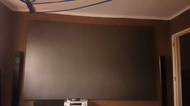black screen, image of the projector in soft and the windows completely open. смотреть онлайн