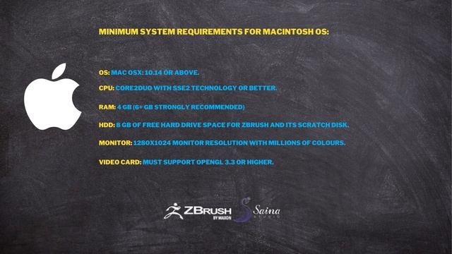 Minimum System specs for #ZBrush смотреть онлайн
