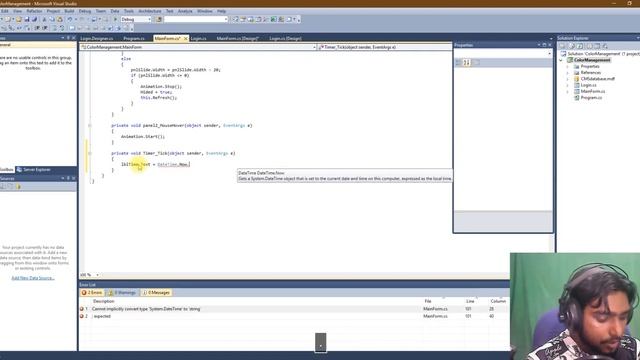 How to display time in windows form application | Part 09 смотреть онлайн
