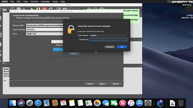 How to Install GNS3 on macOS Mojave 10.14 | How to Use GNS3 in Mac | SYSNETTECH Solutions смотреть онлайн