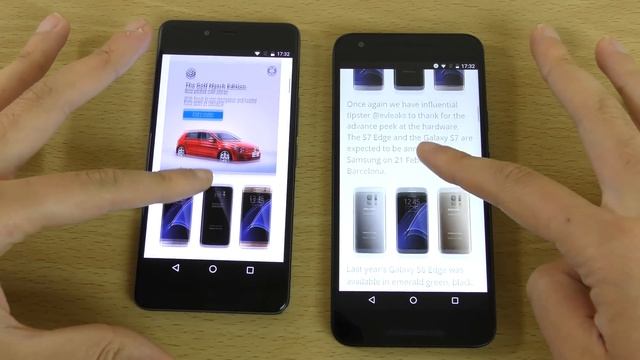 OnePlus X Android 6.0 Marshmallow VS Nexus 5X - Speed Test! смотреть онлайн