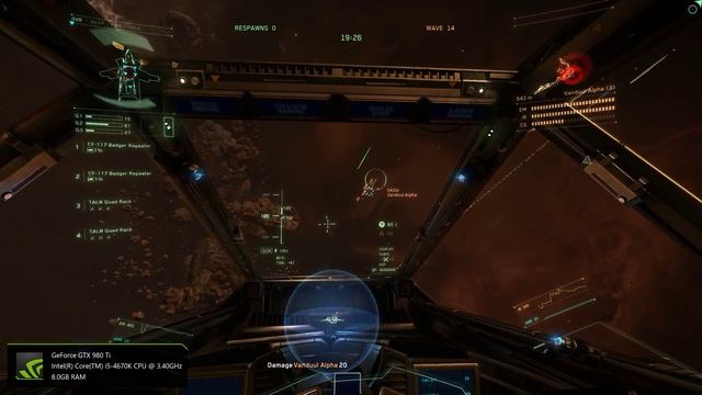 Arena Commander - Hornet - Star Citizen 1440p 60FPS смотреть онлайн