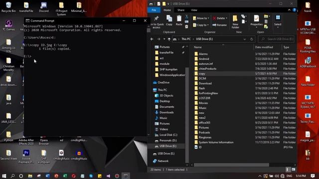 HOW TO COPY, RENAME AND RECOVER FILES IN HARD DRIVE USING CMD. смотреть онлайн
