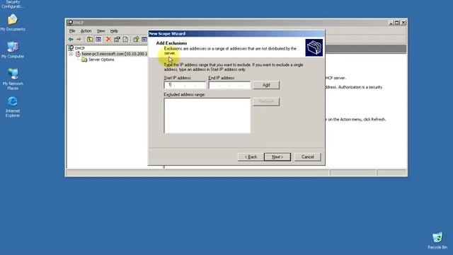 Configuring DHCP Server 2003 - www.rajict.com смотреть онлайн