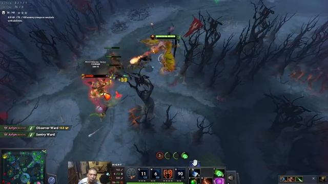 DOTA 2 Gaming with OBS Studio смотреть онлайн