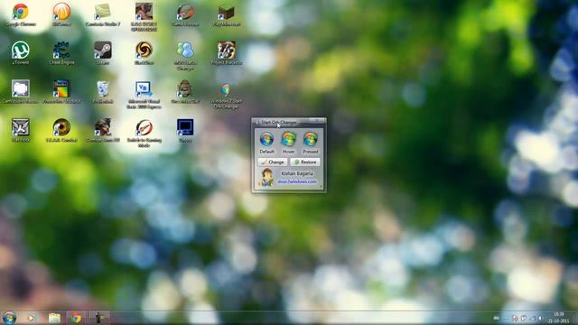 How to change your Windows 7 start button/orb [HD] смотреть онлайн