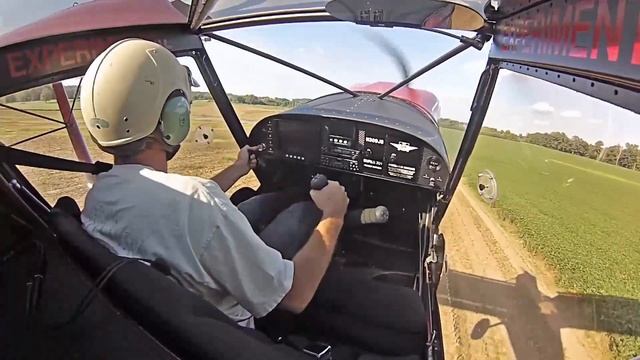 Slow flight demonstration: Zenith STOL light sport utility aircraft смотреть онлайн