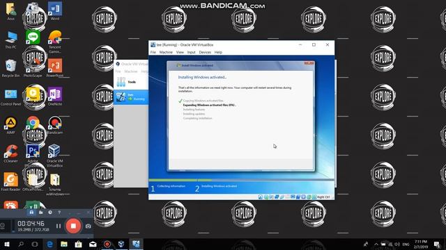 สอนลงwindow 7 32 bit โดยโปรแกรม Virtual Box(วีดีโอนี้ทำเพื่อการศึกษาครับ) смотреть онлайн