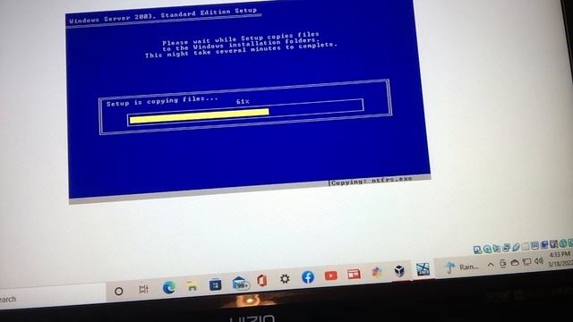 Windows Server 2003 Virtual Machine Install Part 1 смотреть онлайн