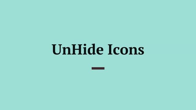 Hide icons on Windows 10 & 11 || Rudraaa.... смотреть онлайн