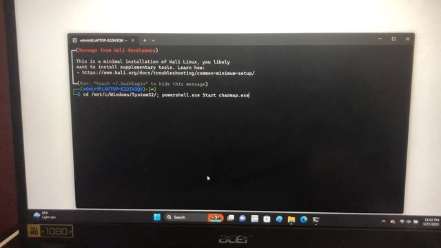WSL Launch exe files from powershell (Character Map) смотреть онлайн