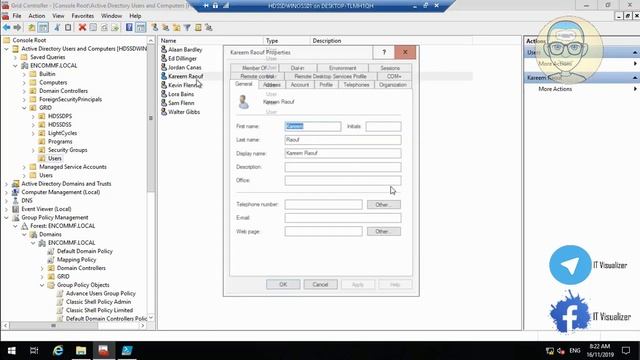 3-Create DHCP&Add File server role&create home directory Folders &Department Shares &mapping GP(EN) смотреть онлайн