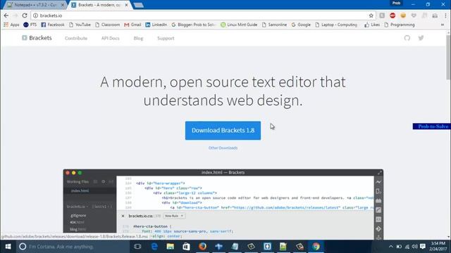 Notepad PP and Brackets for Web Designer смотреть онлайн