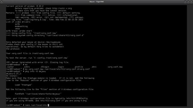 FreeBSD Desktop 14.0 | Cinnamon Desktop Environment