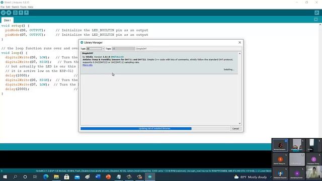 AMBS การติดตั้งโปรแกรม Arduino IDE และ ESP8266 DHT11,WIFIMANAGER смотреть онлайн