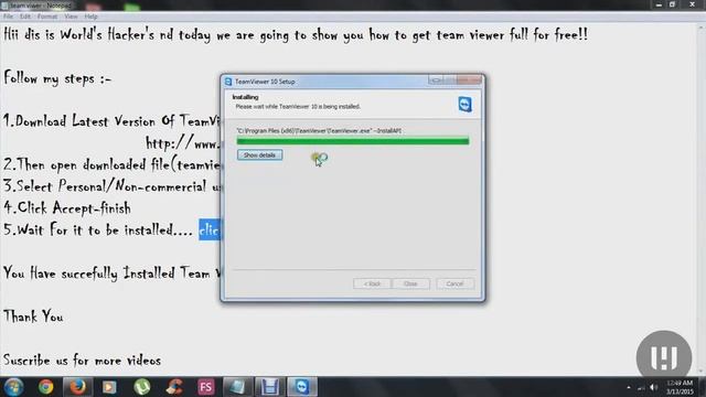 How To Download And Install Team Viewer Full free смотреть онлайн