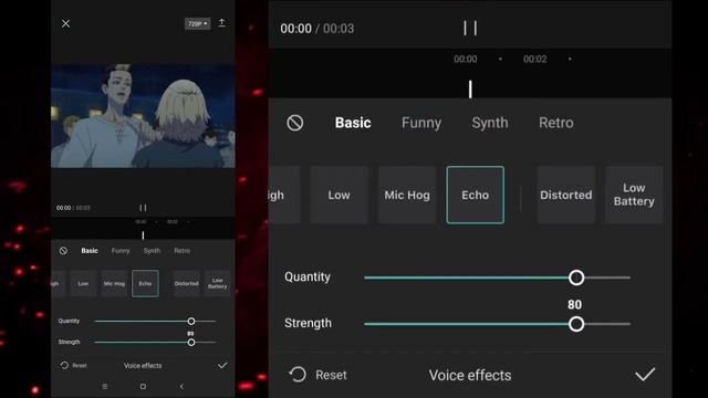 Anime Character Voice Over Echo/Reverb like After Effects || CapCut Tutorial смотреть онлайн