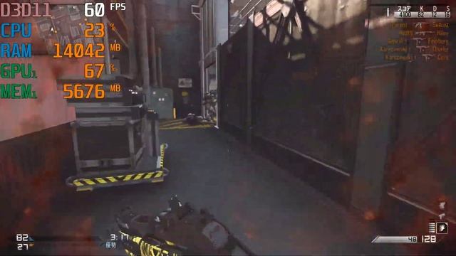 MSI Afterburner + RivaTuner Statistics Server - Call of Duty GHOSTS смотреть онлайн