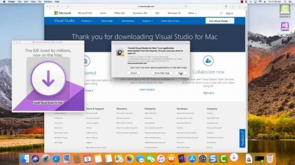 Downloading And Installing Visual Studio Community for Mac
