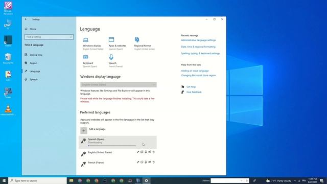 How to easily change the language of windows 10 | Language Windows system смотреть онлайн