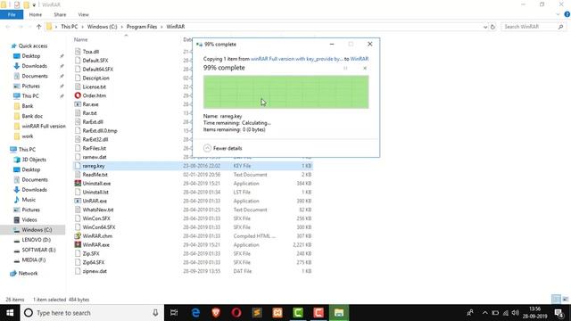 winRAR 100% Full version with key provide by TechX смотреть онлайн
