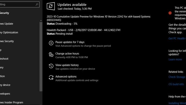 windows 10 preview firmware update смотреть онлайн