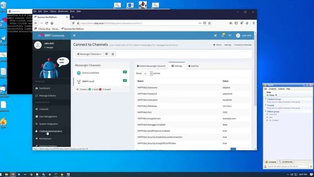 Add XMPP Channel to Chatbot using the Business Bot Platform смотреть онлайн