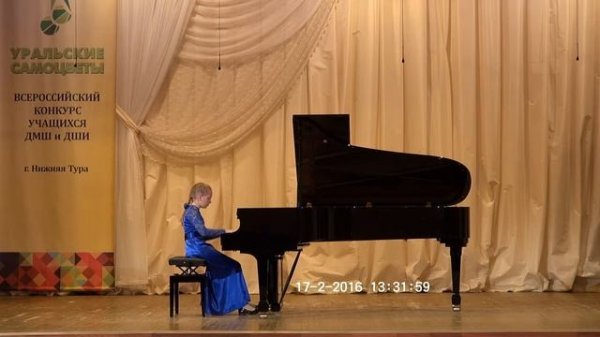 Анастасия Наговицына К. Сен Санс.  Allegro appassionato ор.70