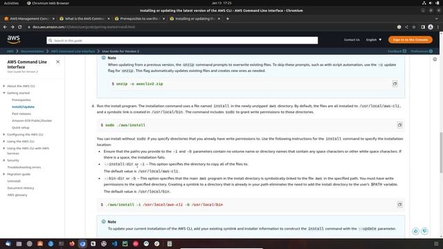 Installing awscli on linux machine смотреть онлайн