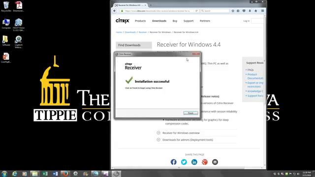Installing Citrix Windows смотреть онлайн