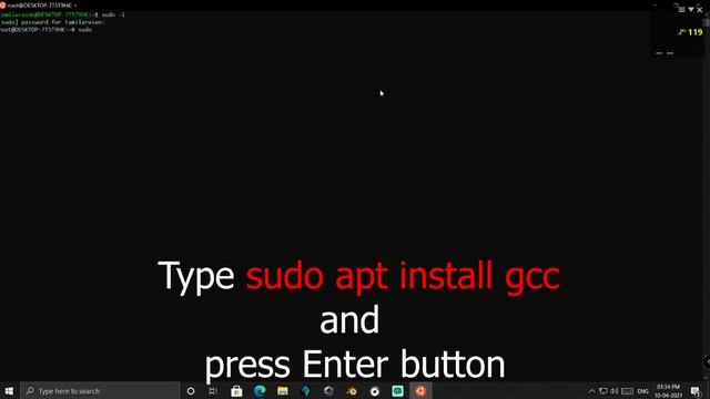 how to run linux subsystem on windows 10 and compile c file in subsystem linux terminal смотреть онлайн
