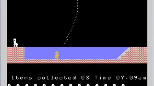 Jet Set Willy - MSX Microsoft - MAMEUI64 v0.200 emulator смотреть онлайн