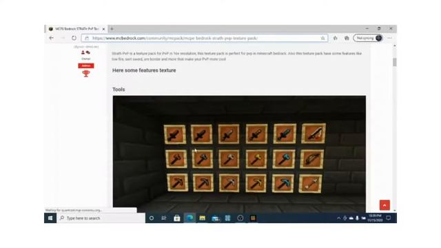 Tutorial: How to download a custom Texture Pack for Minecraft Windows 10 Edition. смотреть онлайн