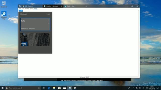 Windows 10 Build 17666 - Dark Context Menus, Dark File Explorer, Cloud Clipboard + MORE смотреть онлайн