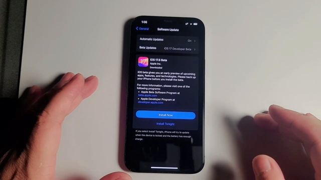 របៀបដំឡើង Version iOS 17.5 - How to update Version IOS 17.5 смотреть онлайн