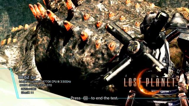 Lost Planet 2 DirectX 11 Benchmark - High Preset - 1920x1080 - Intel i7 4770K + Nvidia GTX 1070 смотреть онлайн