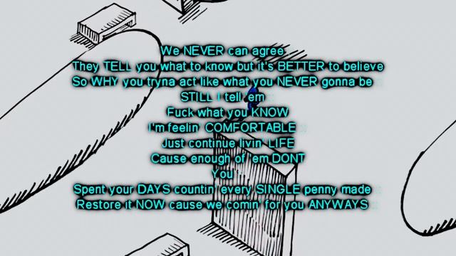 Mac Miller - Fight The Feeling w/ Kendrick Lamar [Lyrics] смотреть онлайн