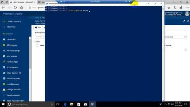Azure Module Package install Window 10 смотреть онлайн