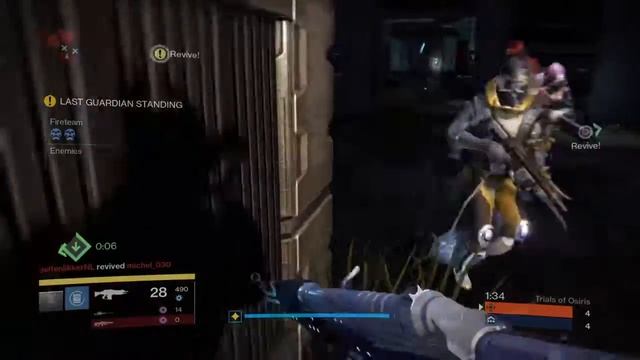Epic Game Winning Clutch - Destiny - Trials Of Osiris смотреть онлайн