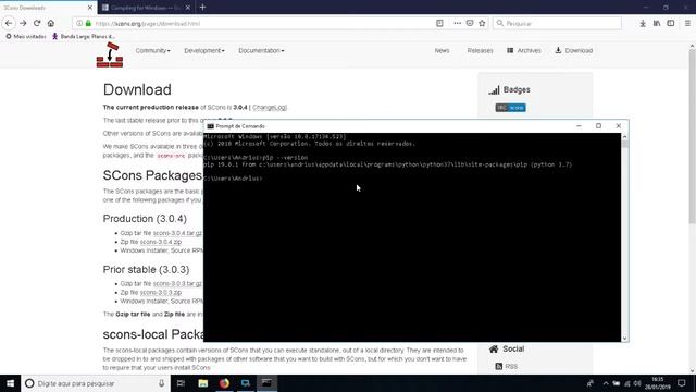 Instalando Scons смотреть онлайн