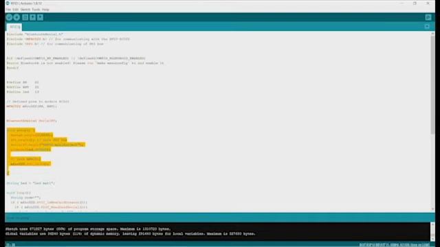 [IOT]Bagaimana menghubungkan RFID-RC522, NodeMcu Esp32 dan Android(Serial Bluetooth Terminal) смотреть онлайн