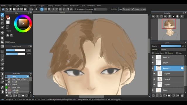 [SPEEDPAINT] MEDIBANG PAINT PRO // ILLUSTRATION SEMIREALISM // BOY смотреть онлайн
